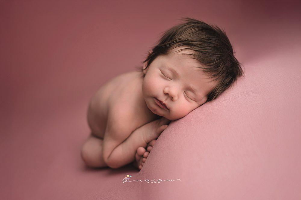 Como es una sesión de recién nacido